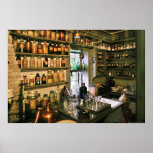 Pharmacien - drogues de pharmaciens affiches