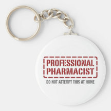 Pharmacien professionnel porte-clé