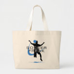 Phénomène du football - filles - bleu sacs de toile