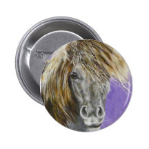 phil, mini cheval badge avec épingle