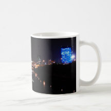 Philadelphie par nuit mug à café