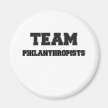 Philanthropes d'équipe aimant