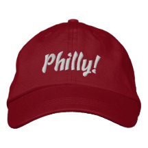Philly ! Casquette en rouge et blanc Casquette De Baseball