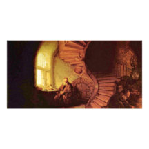 Philosophe dans la méditation. Par Rembrandt Van R Cartes Avec Photo