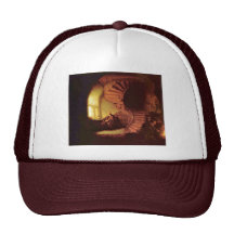 Philosophe dans la méditation. Par Rembrandt Van R Casquette
