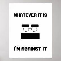 Philosophie marxiste 8,5 x 11" affiche