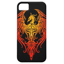 Phoenix tribal décoré coques iPhone 5 Case-Mate