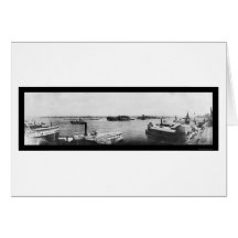 Photo 1891 de PA de port de Philadelphie Carte