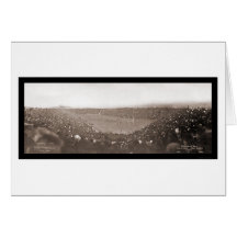 Photo 1908 du football de Harvard Yale Carte