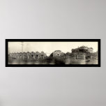 Photo 1909 d'Atlanta GA de parcs à bestiaux Posters