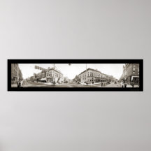 Photo 1909 de Hastings Nébraska Affiche