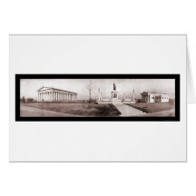 Photo 1909 de Nashville TN de parthenon Carte De Vœux