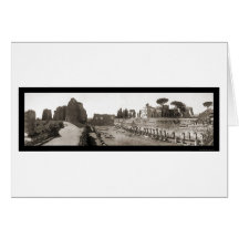 Photo 1909 de Rome de Caesars Palace Cartes De Vœux
