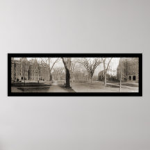 Photo 1910 de mA d'Université de Harvard Affiches