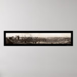 Photo 1914 de Ne d'Omaha de parcs à bestiaux Affiches