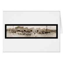 Photo 1914 de Ne d'Omaha du marché de cheval Cartes De Vœux