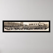 Photo 1915 de salle d'Atlantic City Posters