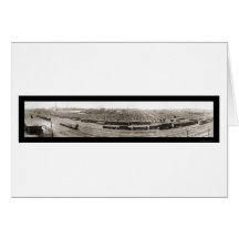 Photo 1916 de parcs à bestiaux de Ne d'Omaha Cartes De Vœux