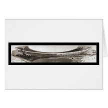 Photo 1931 de Cleveland Stadium Carte De Vœux