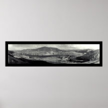 Photo 1936 de Washington de barrage de Coulee Poster