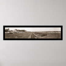Photo 1938 de Miami de parc de Hialeah Poster