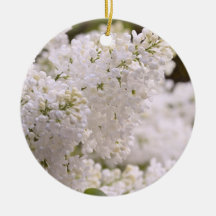 Photo assez blanche de lilas décoration pour sapin de noël