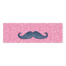PHOTO BLEUE GIRLY DE SCINTILLEMENT DE ROSE DE MOUS CARTE DE VISITE