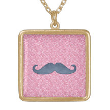 PHOTO BLEUE GIRLY DE SCINTILLEMENT DE ROSE DE MOUS COLLIER PERSONNALISÉ