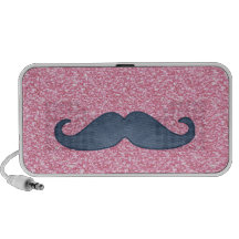 PHOTO BLEUE GIRLY DE SCINTILLEMENT DE ROSE DE MOUS HAUT-PARLEUR ORDINATEUR PORTABLE