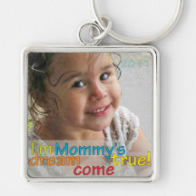 Photo carrée Keychain de prime Porte-clés