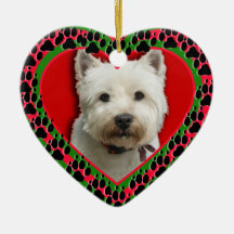 Photo customisée d'animal familier avec l'ornement