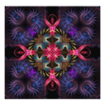 Photo d'art de Quadra de la géométrie de fractale