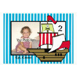 Photo de bateau de pirate faire-part personnalisés