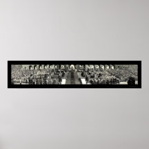 Photo de masse pontificale catholique 1931 affiches