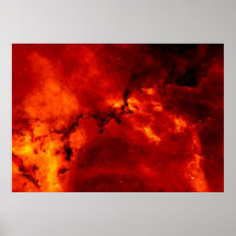 Photo de nébuleuse de rosette poster