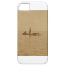 Photo de pêche des Oystermen 1911 de Batre de La d Coques iPhone 5 Case-Mate