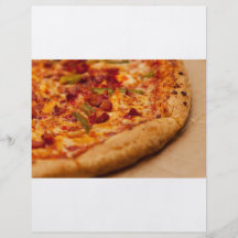 Photo de pizza prospectus personnalisés