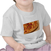 Photo de pizza t-shirt