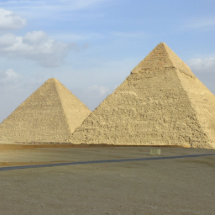 Photo de pyramides de Gizeh Photo Sculpture