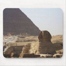 Photo de pyramides et de sphinx de Gizeh Tapis De Souris