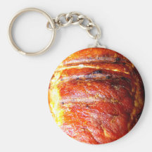 Photo de rôti d'échine de porc porte-clé