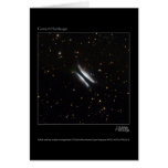 Photo de télescope de Hubble des hamburgers de Gom Carte De Vœux