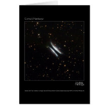 Photo de télescope de Hubble des hamburgers de Gom Carte De Vœux
