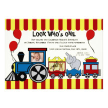 Photo de train de cirque bristols personnalisés