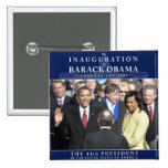 Photo d'inauguration d'Obama Pin's Avec Agrafe