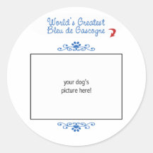 Photo faite sur commande ! Mondes Greatest Bleu de Autocollants
