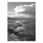 Photo mono de lac