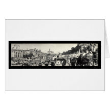 Photo romaine 1909 de l'Italie de forum Cartes