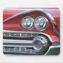 Photographie classique de gril de voiture de 1959  tapis de souris