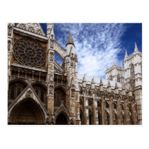Photographie classique Londres R-U d'Abbaye de Wes Carte Postale